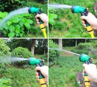 Pistola De Jardín Con 8 Patrones Multifuncional Rociador De Agua Para Jardín Lavado De Coche Yard Water Sprayer Tubo De Plástico Con Control De Flujo Variable - details 3