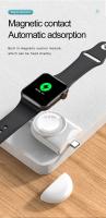 Cargador Magnético Inalámbrico Mini Para Apple Watch Series 8 7 6/5/4/SE/3/2 Cargo Portátil Para Iwatch Con Cable De Carga Inalámbrico - details 3