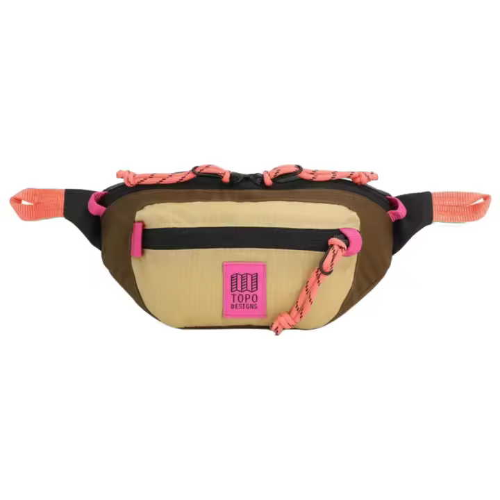 Riñonera Multicolor Topo Designs Mountain Waist Pack Desert Palm Sahara - 1