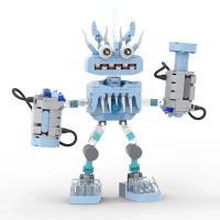 Kit De Modelado My Singing Monsters Wubbox Chorus 345 Piezas Juguetes De Bloques De Construcción Mecánicos Y De Agua Para Niños Regalo Educativo - details 1