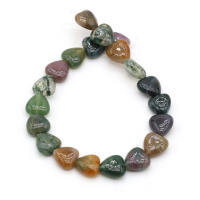 Bolas De Piedra Natural Para Joyería De Moda Hechas a Mano Con Ametistas Corazón Turquesa Y Opal Accesorios Para Collares Y Pulseras DIY - details 9