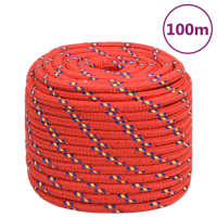 vidaXL Cuerda de barco polipropileno 18 mm 100 m cuerda enrollada Color Azul,  Blanco y azul,  Blanco y mas - details 5