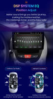 AWESAFE inalámbrico CarPlay Android Auto Radio para Peugeot 107 Toyota Aygo Citroen C1 2005 2006 2007 2008 2009 2010 2011 2012 2013 2014 coche reproductor multimedia GPS 2 din autoradio volante controles RDS Bluetooth - details 13