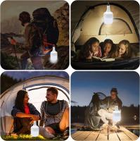 Lámpara De Camping LED Recargable Alta Potencia 200W 80W 60W Con Gancho Portátil Para Emergencias Exteriores BBQ Iluminación De Tenda Bombilla De Lámpara - details 0