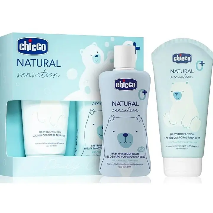 CHICCO SET NATURAL SENSATION DAILY PROTECTION 0+ - 1