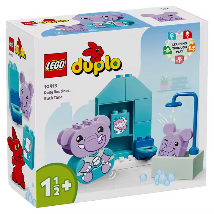 LEGO DUPLO - RUTINAS DIARIAS: HORA DEL BAÑO, 10413, TIENDA CON LICENCIA OFICIAL - 1