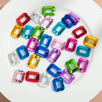 20pcs Cuentas De Acrylico Metálico Para Hacer Pulseras Collares Y Aretes Colorido Ovalado 21x28mm Accesorios De Joyería DIY - details 10