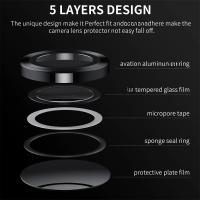 Protector De Lente De Teléfono Móvil Para Samsung Galaxy Z Fold Flip 6 5 4 3 Ultrafino Con Patrón Moire Cubierta Y Localizador De Lente De Cámara - details 4