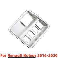 Cubierta De Borde De Interruptor De Faros De Coche Estampados En Cromo Para Renault Koleos Y Samsung QM6 LHD 2016-2022 Accesorios Internos - details 5