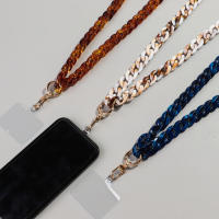 Lanyard De Teléfono Portátil 120cm Con Diseño De Bisección Antipérdida Correa Para El Cuello De Colorido Acrílico Accesorios Para Teléfonos Móviles Regalos Para Exteriores - details 6