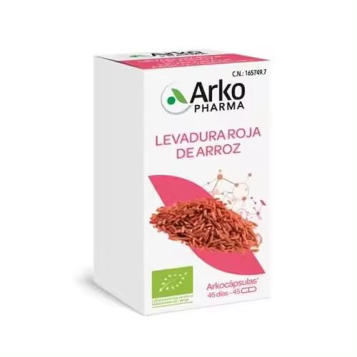 Arkopharma Arkocapsulas Levadura Roja de Arroz 45 Capsulas - 1