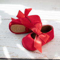 Zapatos De Niña Bebé Con Lazo Flats Para Boda Zapatos De Princesa Para Vestido Ballet Pantuflas Antideslizantes Suela De Goma Primera Caminata Zapatos Para Cuna - details 12