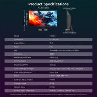Titan Army Monitor Gaming Curvo 32 Pulgadas C32C1S, 260Hz, QHD 2K 2560 * 1440, 1ms GTG, 124% sRGB, 1500R VA Sin Marco, G-Sync & FreeSync, HDR 400, VESA, HDMI 2.1, DP 1.4, Windows Mac PC, For FPS MOBA RPG RTS Gaming, Office - details 13