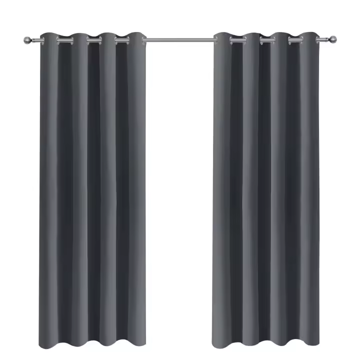 Cortinas De Patio Grande Impermeables Para Exteriores Bloqueo De Sol Jardín Cortinas Térmicas Gruesas Para Gazebo Pergola Ventanas Modernas De Polyester Algodón - 1
