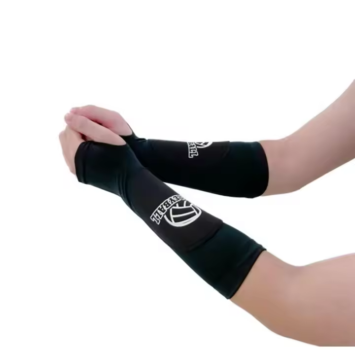 Pareja De Mangas De Protección Para Voleibol Con Almohadilla De Apoyo Para Muñeca Y Antebrazo Para Niñas Y Boys Adultos Material De Poliéster - 1