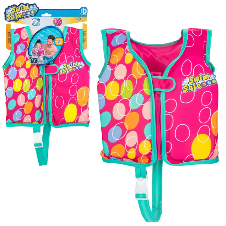 Chaleco Piscina y Playa para Niños y Niñas de 1 a 3 años de 11-19kg, Chaleco Neopreno para Playa, Chalecos flotadores para niños y niñas, Flotador bebé, para niños pequeños - 1