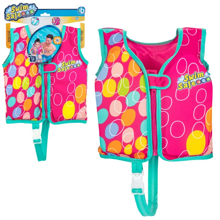 Chaleco Piscina y Playa para Niños y Niñas de 1 a 3 años de 11-19kg, Chaleco Neopreno para Playa, Chalecos flotadores para niños y niñas, Flotador bebé, para niños pequeños - 1