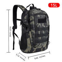 Mochila Táctica De Viaje 15L Impermeable Para Hombres Y Mujeres Bolsa De Escalada Deporte Al Aire Libre Camping Senderismo Pesca Caza - details 0