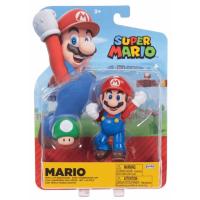 Figura Super Mario con champiñon verde vida extra WAVE 40 Jakks Pacific - details 1