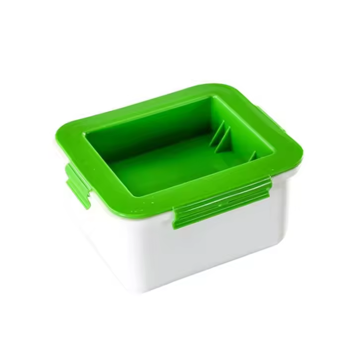 Kit De Molde Para Tofú Hecho a Mano 1pc Máquina De Fabricación De Tofú Plástico Con Telita De Queso Herramienta De Cocina - 1