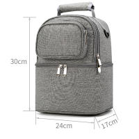 Bolsa De Aislamiento Para Alimentos Para Bebé Estuche Cooler Para Leche Y Alimentos Maternos Mantiene Fresco Bolsa Para Alimentación Y Botellas De Agua Para Madres - details 0