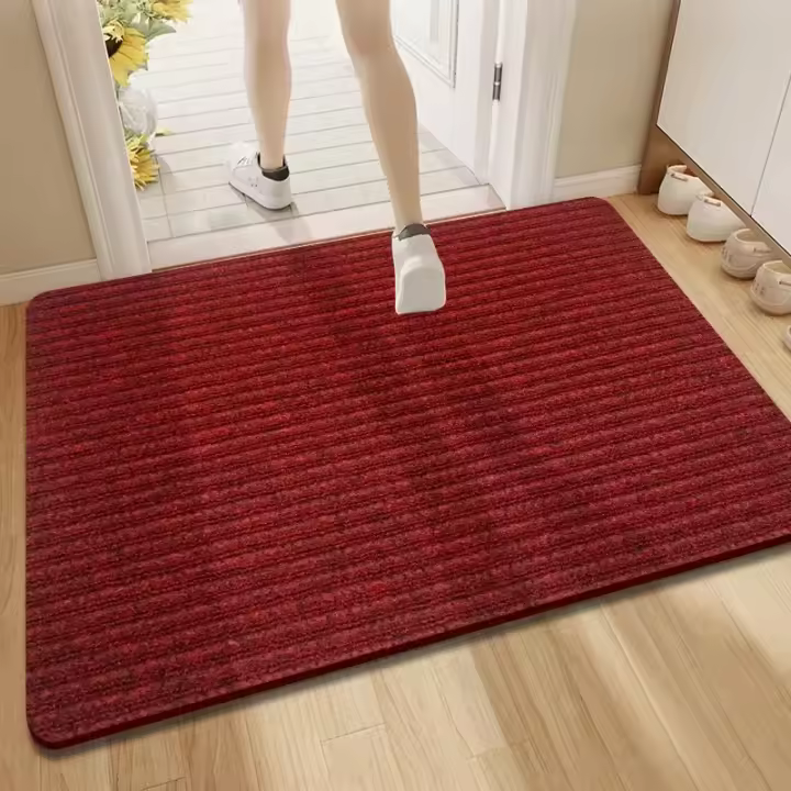 Alfombra De Entrada Suave Y Absorbente Para Puertas Y Cocinas Antideslizante Impermeable Y Antiaceite Decoración Interior Y Exterior Para Adultos - 1