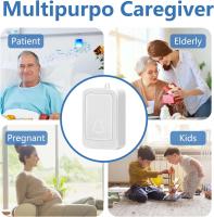 Timbre inalámbrico con Luces intermitentes, 7 Colores brillantes Y 4 volúmenes, alcance de 182 m, para casa U Oficina, para personas y personas con Discapacidad auditive. - details 1