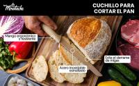 LA MOUSTACHE Juego de Cuchillos de Cocina Profesionales con Pelador y Tijeras, 6 Piezas Multicolor - details 1