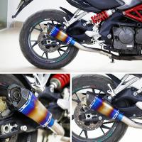 Escape De Motocicleta Universal 36-51mm Con Etiquetas De Killer Db Y Silenciador Para Z900 GSXR1000 SV650 R6 R3 ZX6R ZX10 K7 MT07 Acero Inoxidable - details 10