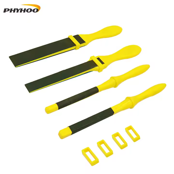PHYHOO Kit De Lijadora Manual Con Papel De Lijar Herramienta De Pulido Para Joyería Plástico Herramientas De Engrado - 1