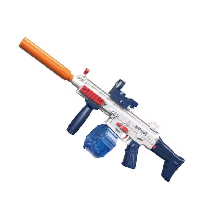 Rifle de agua M416 para Niños y Adultos Automático Pistola de Agua de Alto Alcance Hasta 10m para Fiestas, Playa, Piscina al Aire Libre - 1
