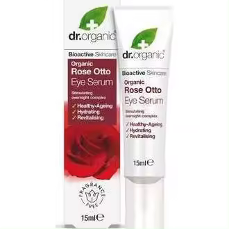 Dr. Organic Sérum Contorno Ojos Rose Otto 15Ml - 1