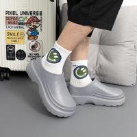 Sandalias De Verano Para Hombre Impermeables Y Antideslizantes Zapatos De Cocina Para Médicos Y Enfermeros Ligeros Sandalias De Jardín Casuales Zapatillas De Playa - details 25