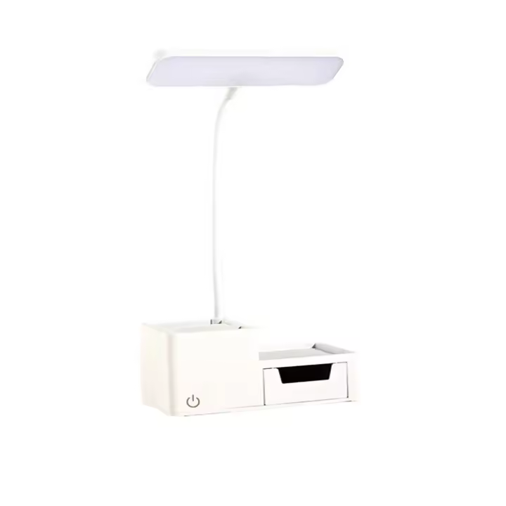 Lámpara De Mesa LED Recargable Por USB Luz Nocturna Táctil Plegable Protección Ocular Para Lectura En La Habitación Color Ajustable a 3 Niveles - 1