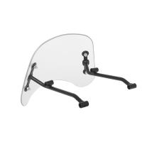 Parabrisas De Motocicleta Para Benelli Leoncino 500 Con Soportes Accesorios De Frontera De Alta Calidad En ABS Plástico Negro Clear Smoke - details 13
