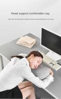 Cojín Portátil Pequeño De Memoria Para Oficina Comida Siesta Viaje Cervical Vertebra Almohada De Espuma 100% Algodón Con Funda De Seda Y Velocidad - details 4