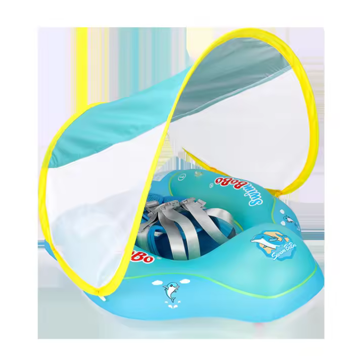 Anillo de natación para bebé, anillo para recién nacidos, anillo para axilas, anillo flotante para niños, sombrilla inflable gruesa, salvavidas - 1