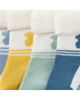 Set 4 calcetines de bebé colores Logo Tous - details 5
