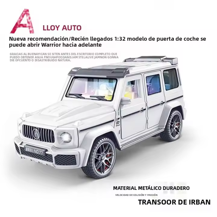 Coche De Juguete De Plástico 1:32 Luz Propia Y Autoinercia Para Niños Regalo De Año Nuevo Modelo De Coche De Fundición a Fundición - 1
