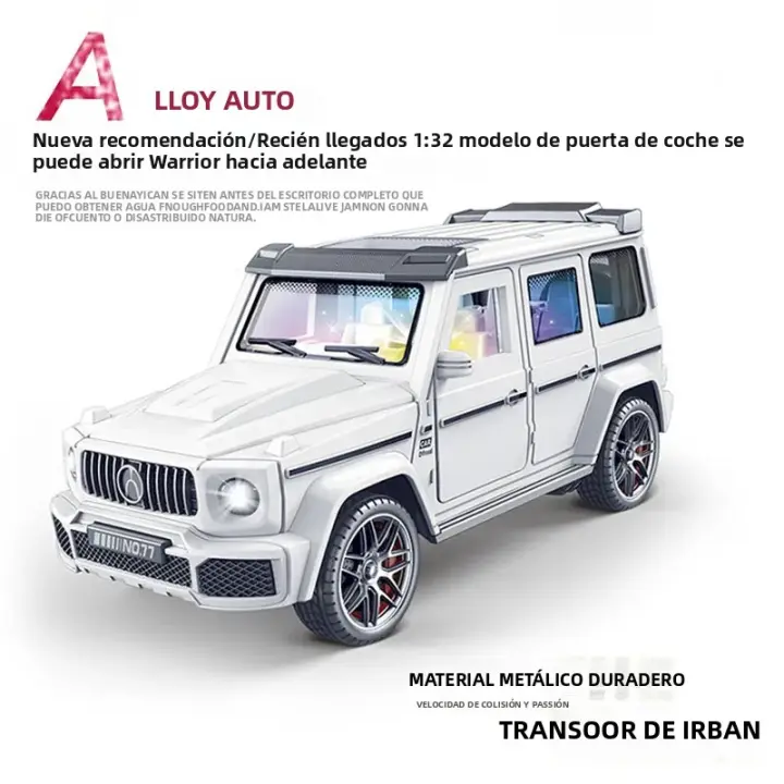 Coche De Juguete De Plástico 1:32 Luz Propia Y Autoinercia Para Niños Regalo De Año Nuevo Modelo De Coche De Fundición a Fundición - 1