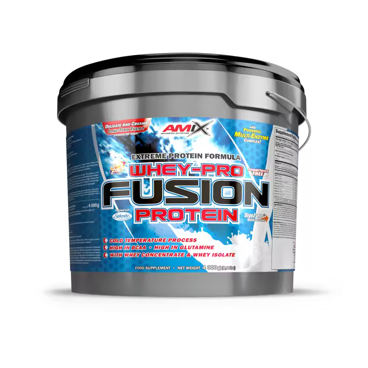 Proteína Whey-Pro Fusion 4kg Amix Nutrition - Alta Calidad y Gran Sabor Completo | Amix Nutrition - 1