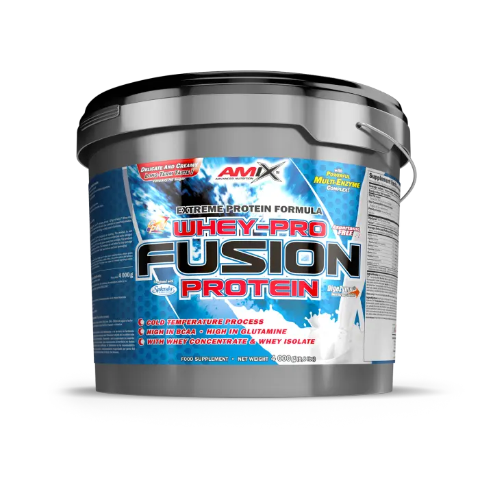 Proteína Whey-Pro Fusion 4kg Amix Nutrition - Alta Calidad y Gran Sabor Completo | Amix Nutrition - 1