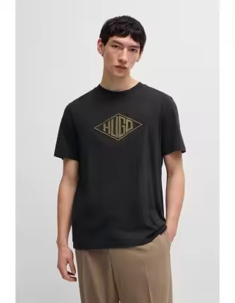 Camiseta Hugo negra Dalendi - 1