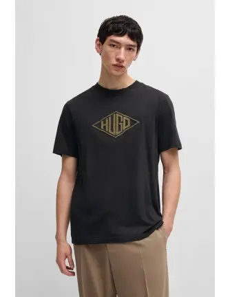 Camiseta Hugo negra Dalendi - 1