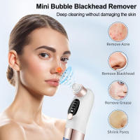 Limpiador De Puntos Negros Eléctrico Con Ciclo De Burbujas Acné Quemado De Piel Facial Succión De Puntos Negros Instrumento De Limpieza De Poros - details 2
