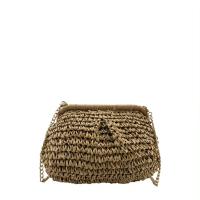 Bolso Bandolera Rafia Paja De Mano Cadena De Hombro Playa Verano Casual Mujer - details 0