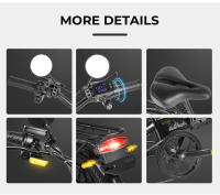 2025 Samebike Bicicleta Eléctrica plegable de 14 pulgadas Yinyu 14 36v7.8ah Bapería de Lithium desmontable de Alta velocdad Disco de motor de cube trasero - details 15