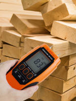 Medidor De Humedad Para Madera Digital Sin Pinos EMT01 Profesional 0~99.9% Higrómetro De Timbre Con Pantalla LCD Detector De Humedad - details 7