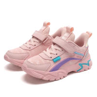 Zapatillas De Niñas Casuales En Color Rosa Cómodas Y Transpirables Zapatos Deportivos Planos Para Niñas Con Suela De EVA Tela De Malla Y Cuero - details 14