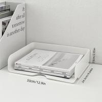 Estantería De Escritorio Multifuncional A4 Para Almacenamiento De Archivos 2 Piezas Para Oficina Y Dormitorio De Estudiantes - details 5